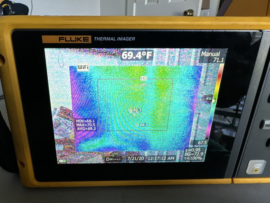 FLUKE FLK-TIX501 60HZ INFRARED CAMERA COLOR LCD/SHIPS NEXT DAY - FREE SHIPPING