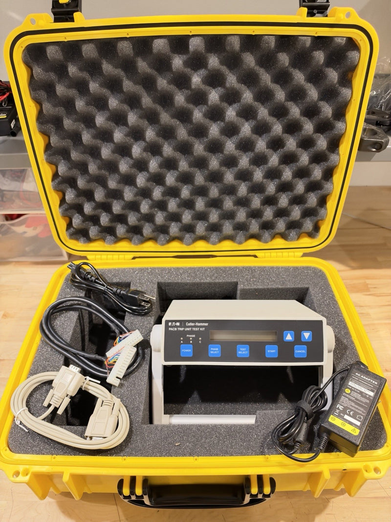 EATON MTK1000 TEST KIT FOR MAGNUM DS DIGITRIP CUTLER HAMMER TRIP UNIT TEST KIT