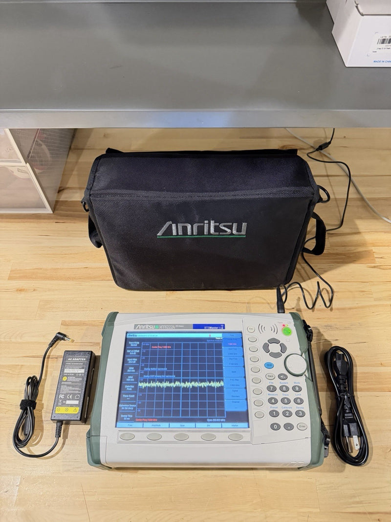 ANRITSU MT8222A BTS MASTER MULTI-FUNCTIONAL BASE STATION ANALYZER TESTED