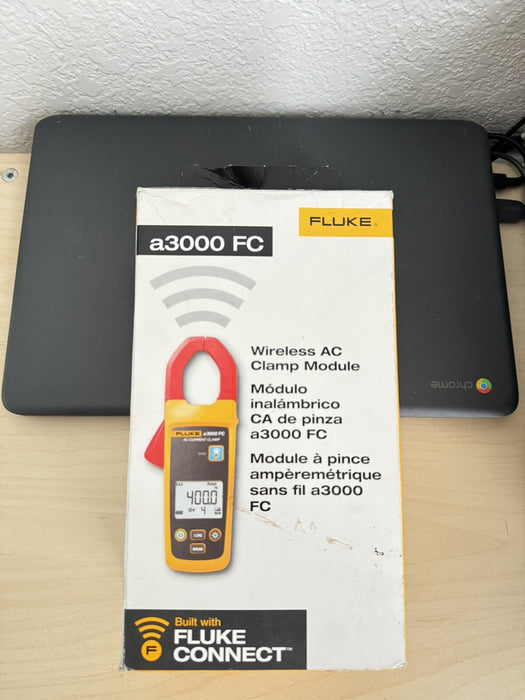 FLUKE a3000 FC WIRELESS AC CURRENT CLAMP MODULE / NEW SEALED - FREE SHIPPING