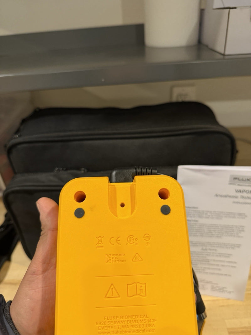 FLUKE VT900A GAS FLOW ANALYZER WITHVAPOR & CHARGER TESTED