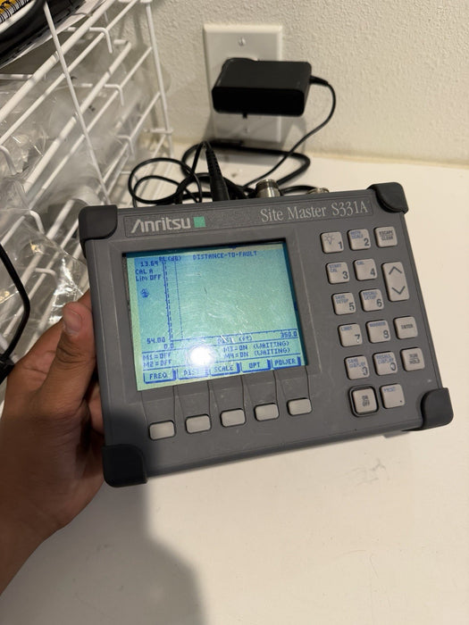 ANRITSU SITE MASTER S331A ANALYZER WITH CHARGER TESTED