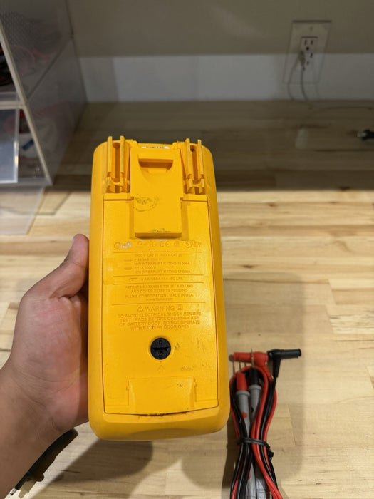 FLUKE 289 TRUE RMS ELECTRONIC LOGGING DIGITAL MULTIMETER W/ LEADS & CLIPS #1