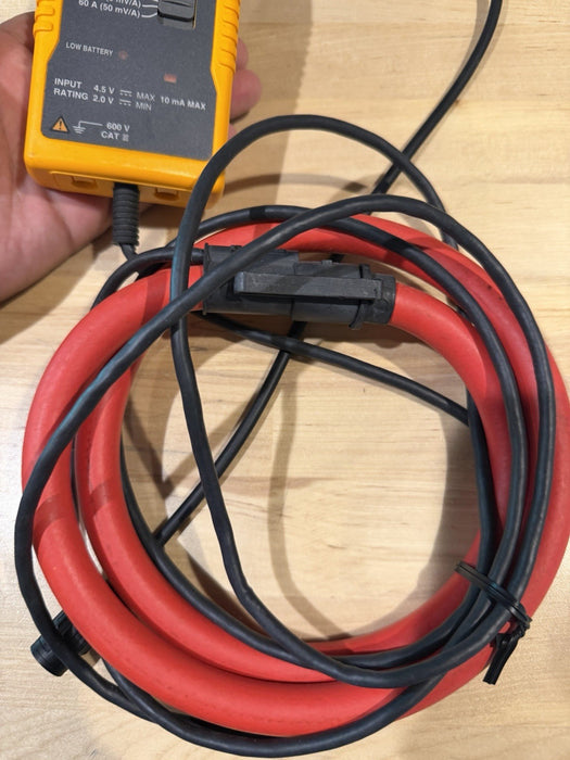 FLUKE I6000S FLEX AC CURRENT PROBE TESTED