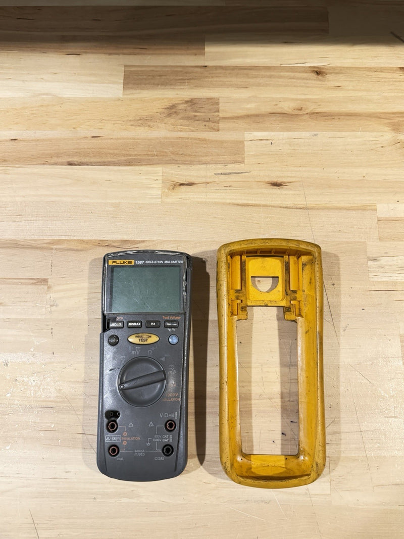FLUKE 1587 INSULATION TESTER (PARTS ONLY) DOESN’T WORK
