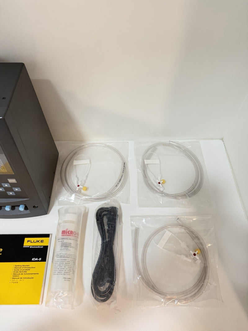FLUKE BIOMEDICAL IDA-5 INFUSION DEVICE ANALYZER KIT 4 CHANNEL (NEW SEALED)