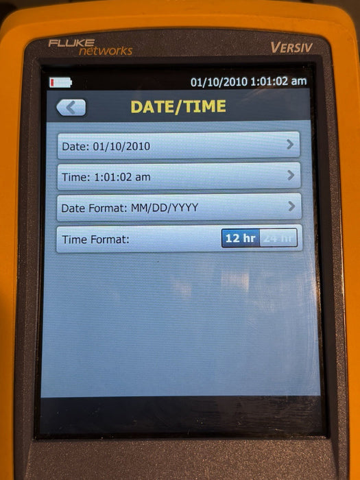 FLUKE NETWORKS VERSIV MAINFRAME ONLY FOR DSX-5000/DSX-8000 (SHIPS FREE)