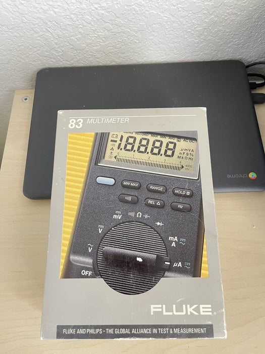 Fluke 83 Digital Multimeter Series W/ Probes, & OEM Box (NEW )