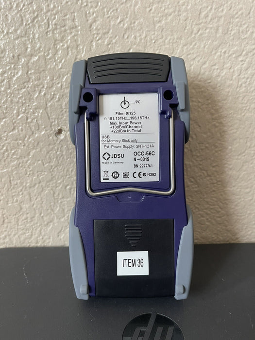 JDSU OCC-56C SMART DWDM OPTICAL CHANNEL CHECKER