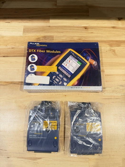 FLUKE NETWORKS DTX-SFM2 FIBER MODULE (NEW SEALED) FREE SHIPPING