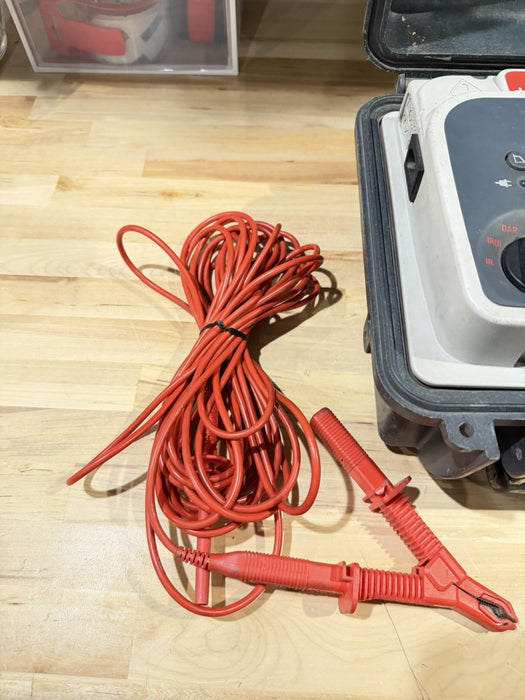 MEGGER S1-1068 10KV INSULATION TESTER W/ LEADS & CHARGER (FREE SHIPPING) TESTED