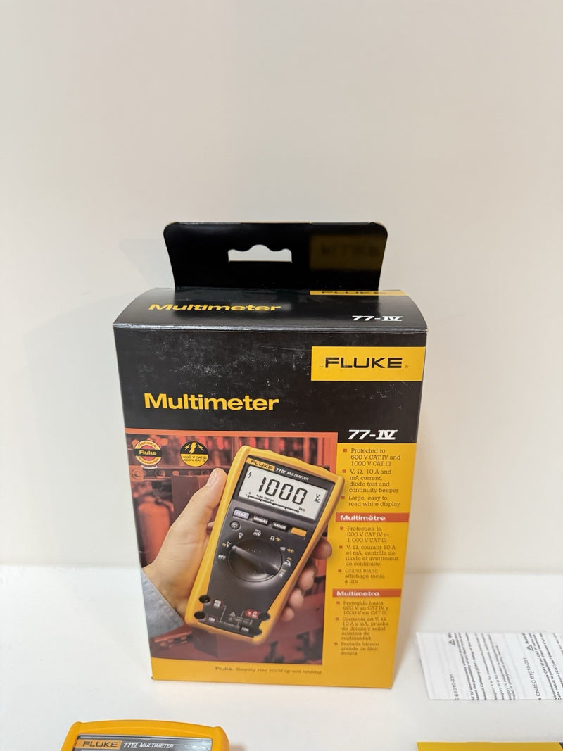 FLUKE 77 IV DIGITAL MULTIMETER CALIBRATED 2025
