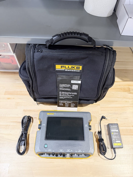 FLUKE VT900 GAS FLOW ANALYZER W/CASE & CHARGER-FREE SHIPPING (TESTED)