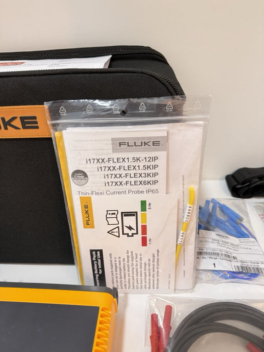 FLUKE 1748 3 PHASE POWER QUALITY LOGGER CALIBRATED 2027 TESTED