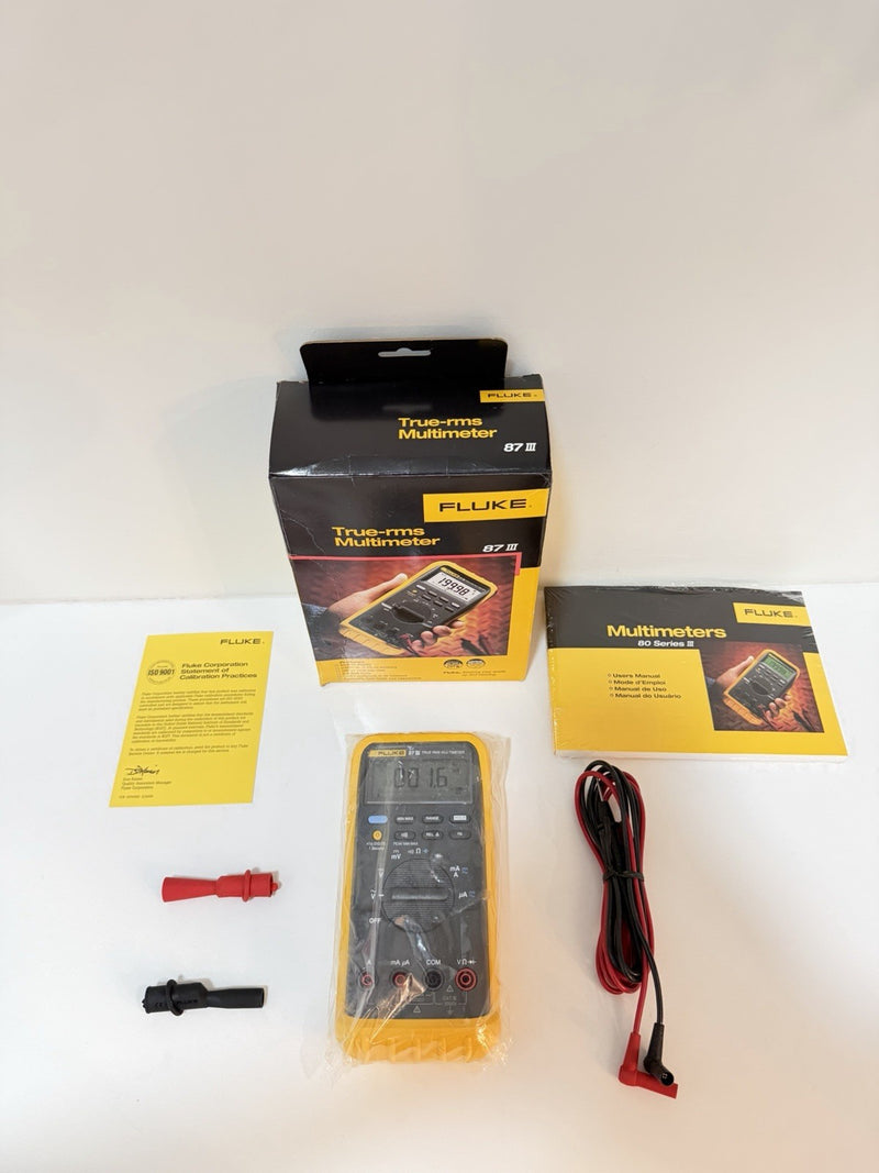 FLUKE 87 III TRUE RMS MULTIMETER TESTED