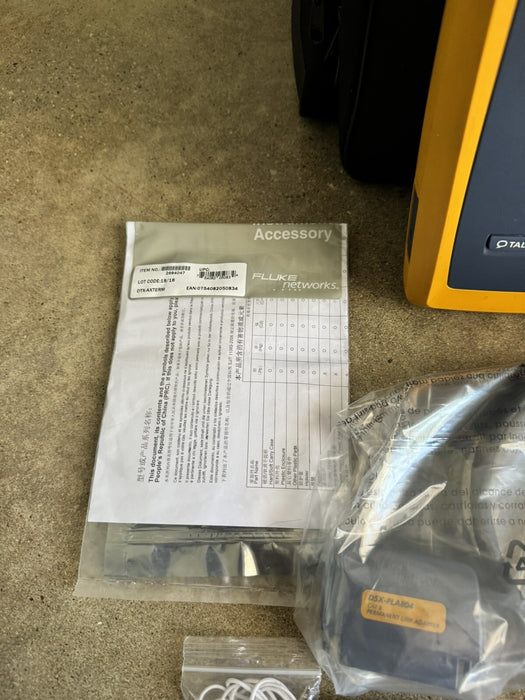 FLUKE NETWORKS DSX2-8000 CABLE CERTIFIER TETSER KIT TESTED