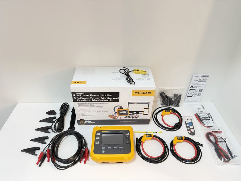 FLUKE 3540 FC 3-PHASE POWER MONITOR KIT FREE SHIPPING