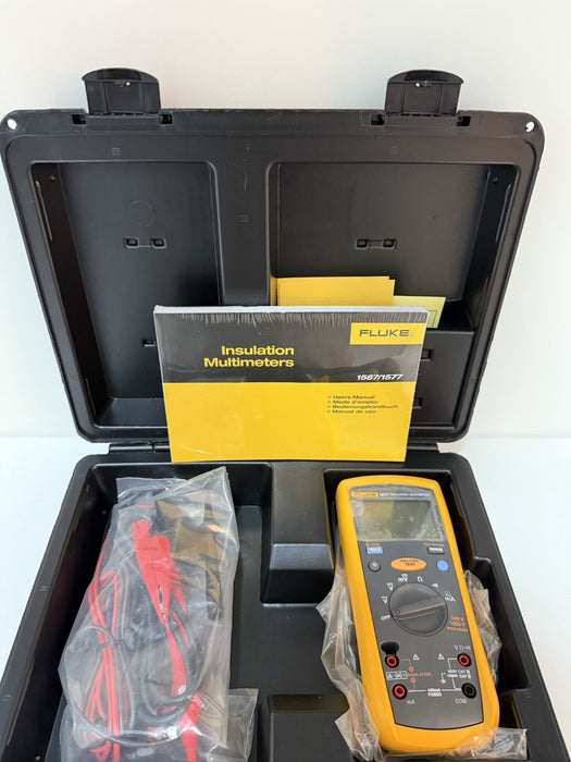 FLUKE 1577 INSULATION MULTIMETER W/ LEADS & CASE (NEW SEALED) - SHIPS FAST