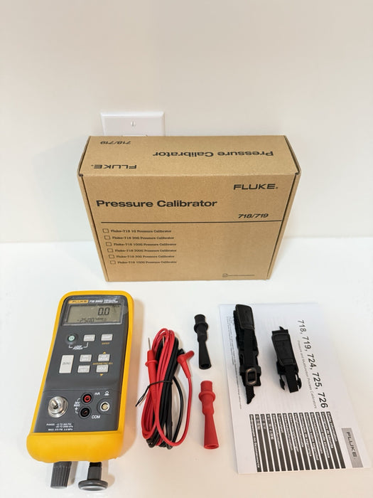 FLUKE 718-300G PRESSURE CALIBRATOR (NEW FACTORY SEALED) FREE SHIPPING