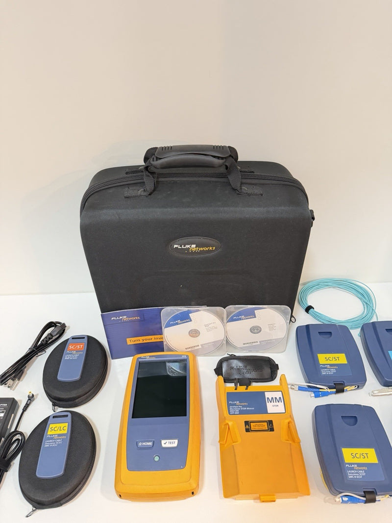 FLUKE NETWORKS VERSIV OFP-MM MULTIMODE OTDR MODULE KIT 850/1300 (TESTED)