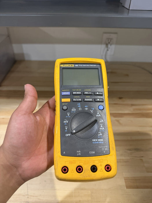 FLUKE 189 TRUE RMS MULTIMETER FOR PARTS