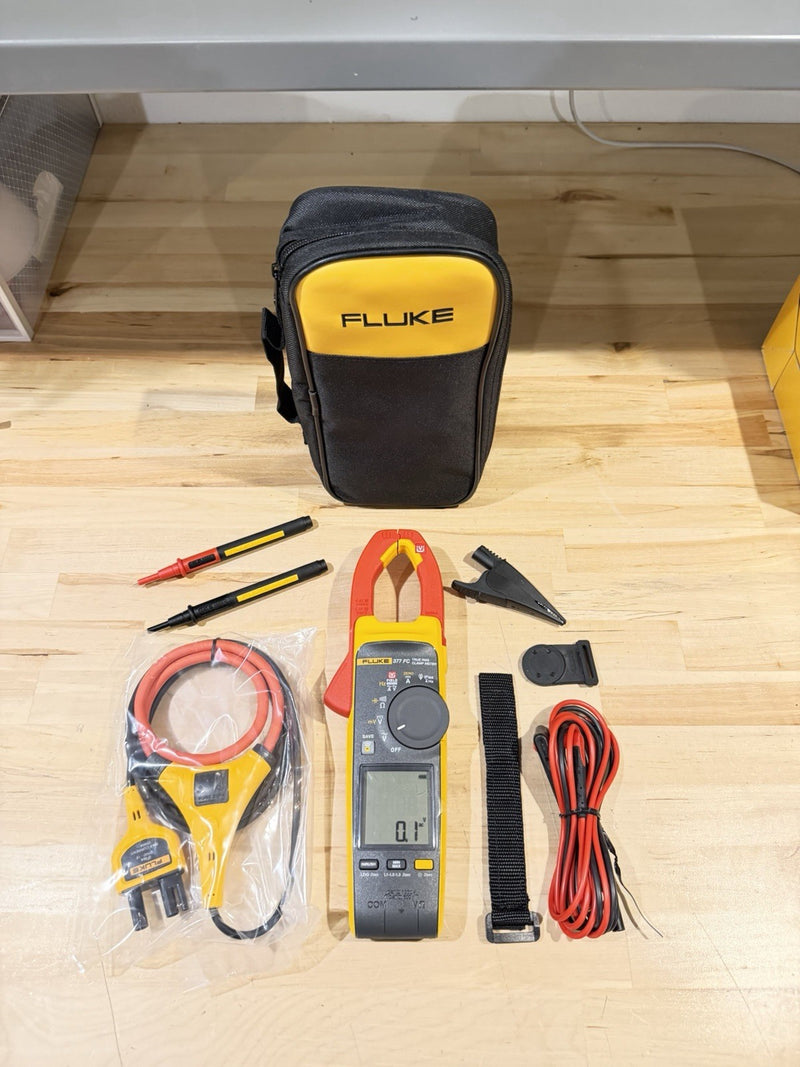 FLUKE 377 FC NON-CONTACT VOLTAGE CLAMP METER SHIPS FAST
