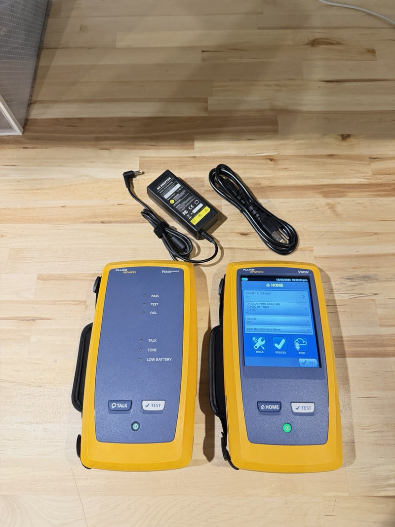 FLUKE NETWORKS VERSIV MAINFRAME & REMOTE WITH CHARGER