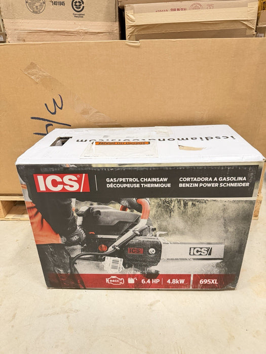 ICS 695XL-16 F4 16IN 575872 GAS CONCRETE CUTTING CHAINSAW PACKAGE (NEW SEALED)