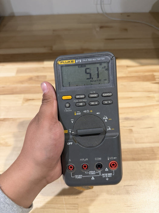 FLUKE 87V TRUE RMS MULTIMETER FOR PARTS