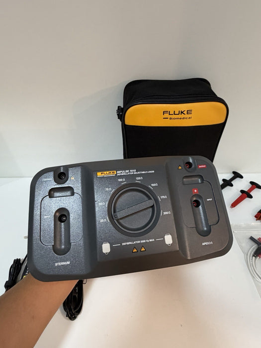 FLUKE 7010 BIOMEDICAL SELECTABLE LOADS WITH LEADS CALIBRATED 2025