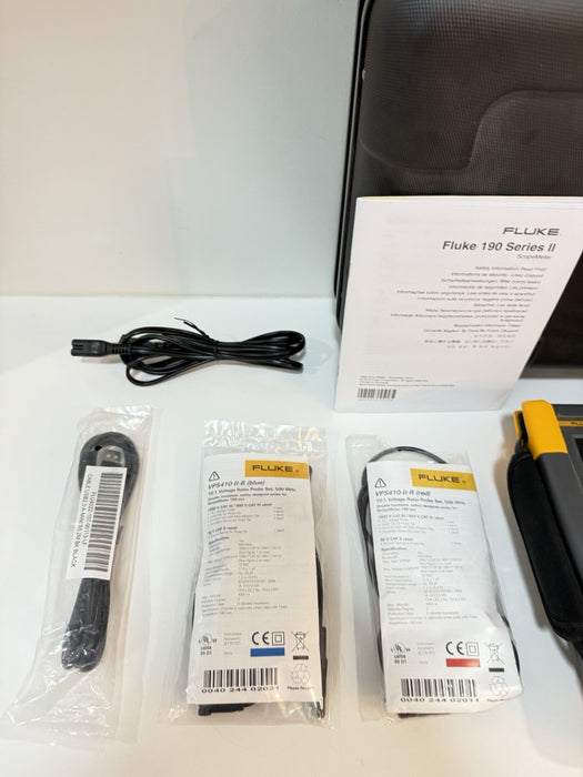 FLUKE 190-504 SCOPEMETER 5GS/S 4CH 500MHZ TESTED