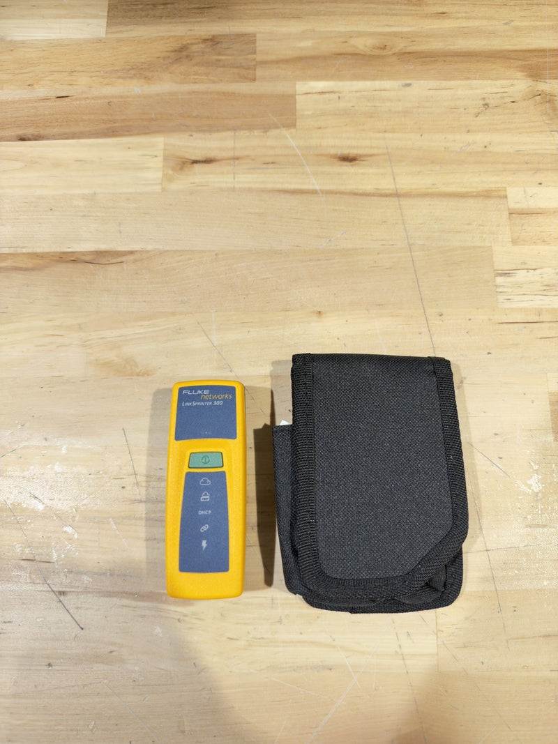FLUKE NETWORKS LINKSPRINTER 300 W/ HOLSTER TESTED - SHIPS FAST