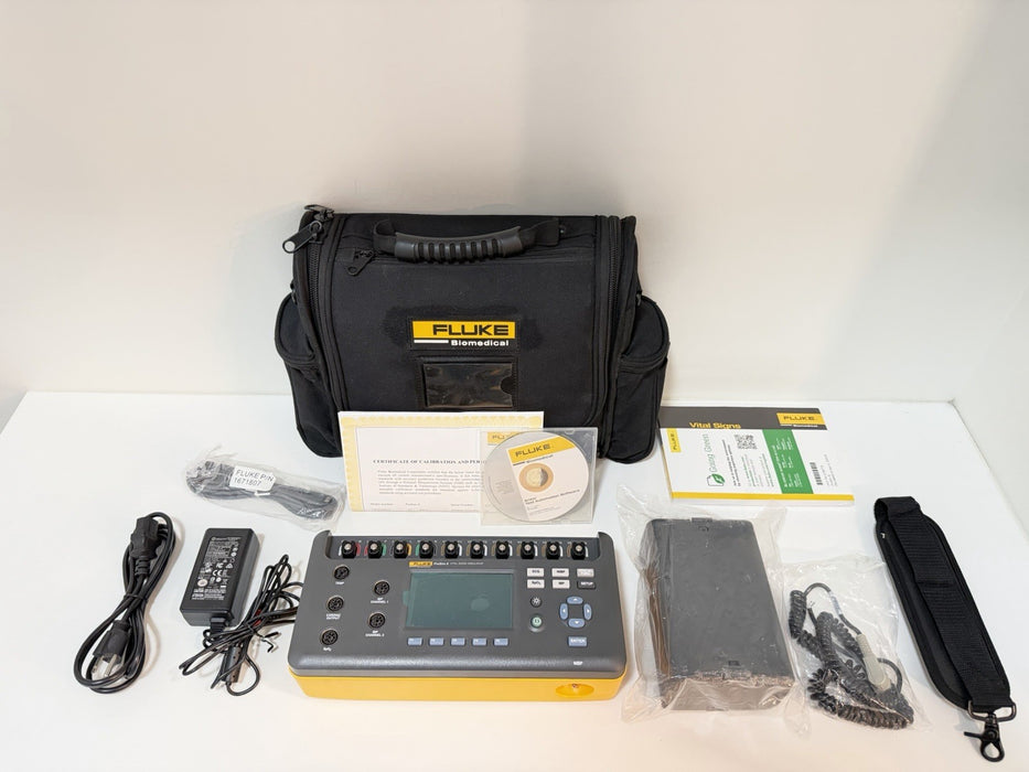 FLUKE BIOMEDICAL PROSIM 8 VITAL SIGNS SIMULATOR CALIBRATED 2023/2024