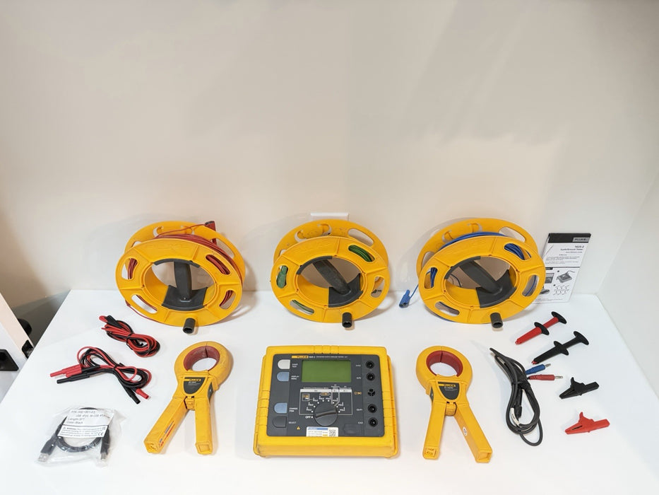 FLUKE 1625-2 ADVANCER EARTG GROUND TESTER GEO KIT TESTED
