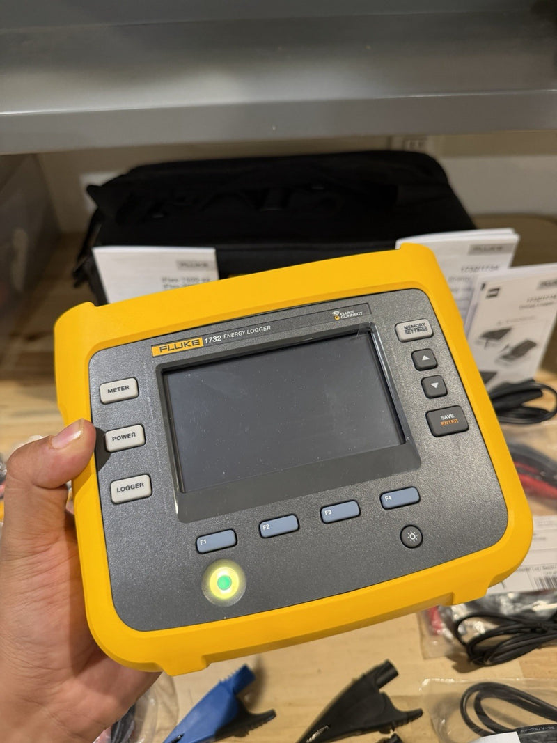 FLUKE 1732/EUS ENERGY LOGGER BOX KIT- SHIPS FAST (FREE SHIPPING)