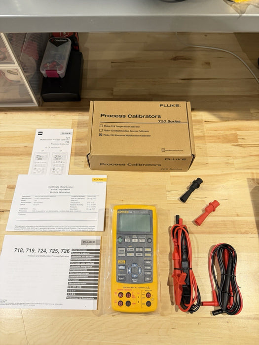 FLUKE 726 PRECISION MULTIFUNCTION CALIBRATOR MFG-2025 CALIBRATED 2025 NEW