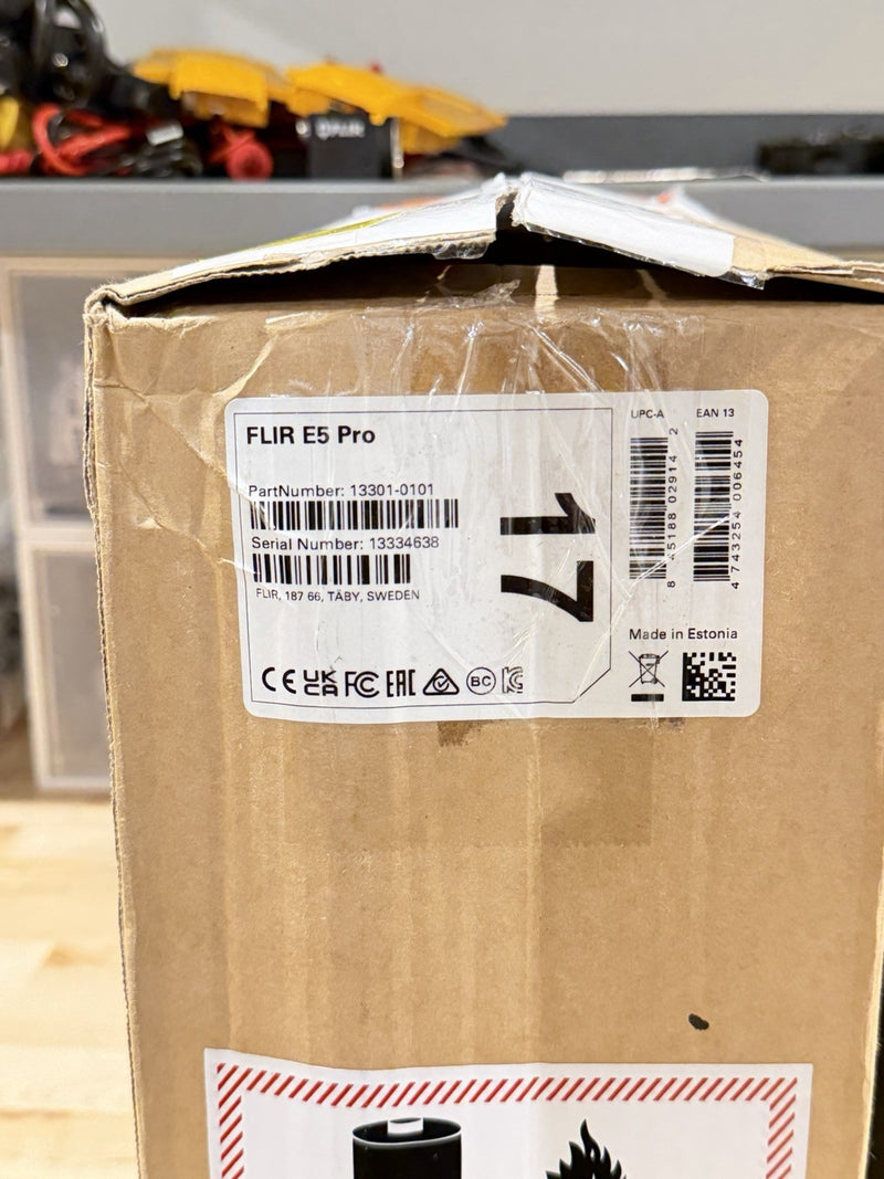 FLIR E5 PRO HANDHELD INFRARED CAMERA KIT & CASE ( NEW SEALED) CALIBRATED 2026