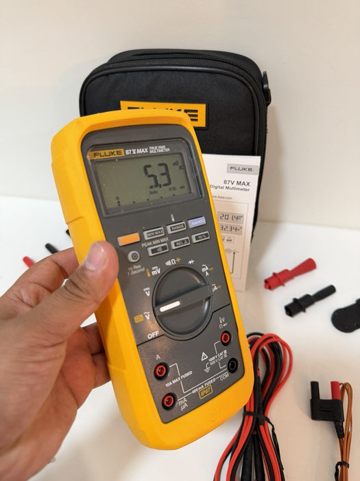 FLUKE 87V-MAX/E2 INDUSTRIAL COMBO KIT NEW SEALED