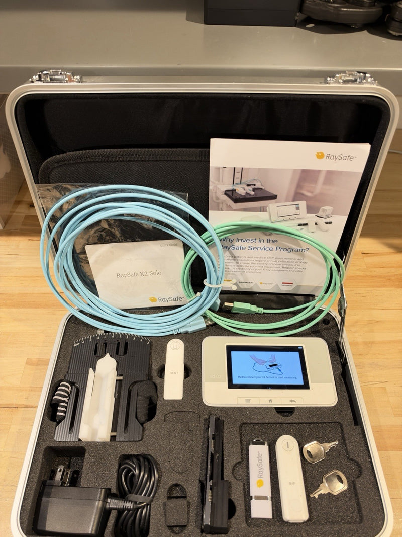 RAYSAFE X2 SOLO RF UNIT KIT W/ DENT & RF SENSOR & ACCESSORIES - FREE SHIPPING