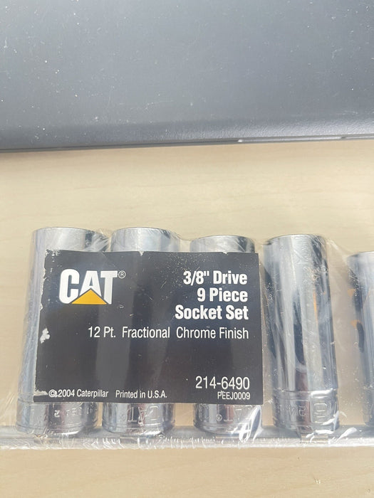 CAT 214-6490 3/8" DRIVE9 PIECESOCKET SET NEW