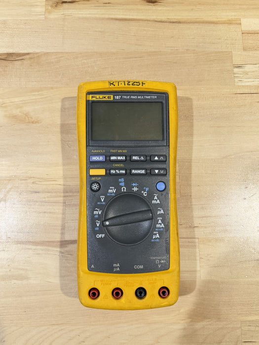 FLUKE 187 TRUE RMS MULTIMETER FOR PARTS