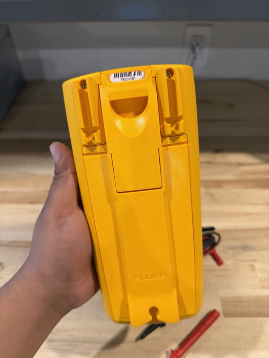 FLUKE 289 TRUE RMS ELECTRONIC LOGGING DIGITAL MULTIMETER W/ LEADS & CLIPS