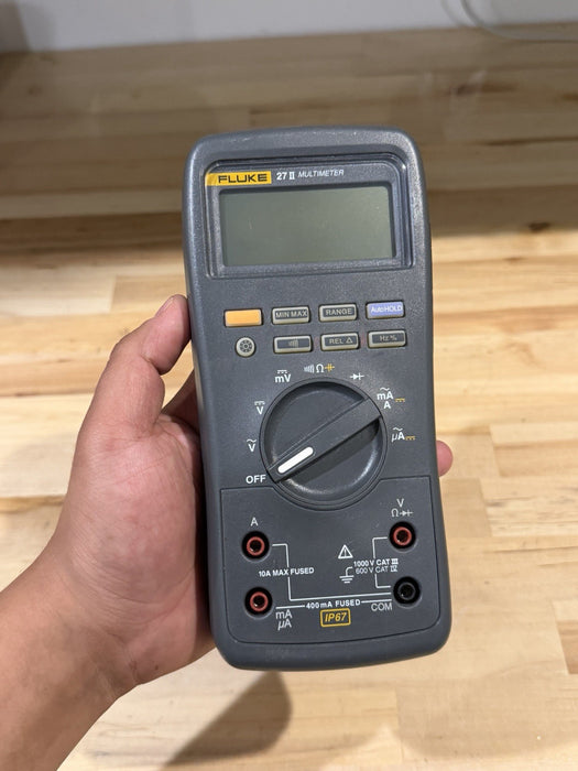 FLUKE 27 II INDUSTRIAL DIGITAL MULTIMETER (PARTS ONLY) FOR PARTS