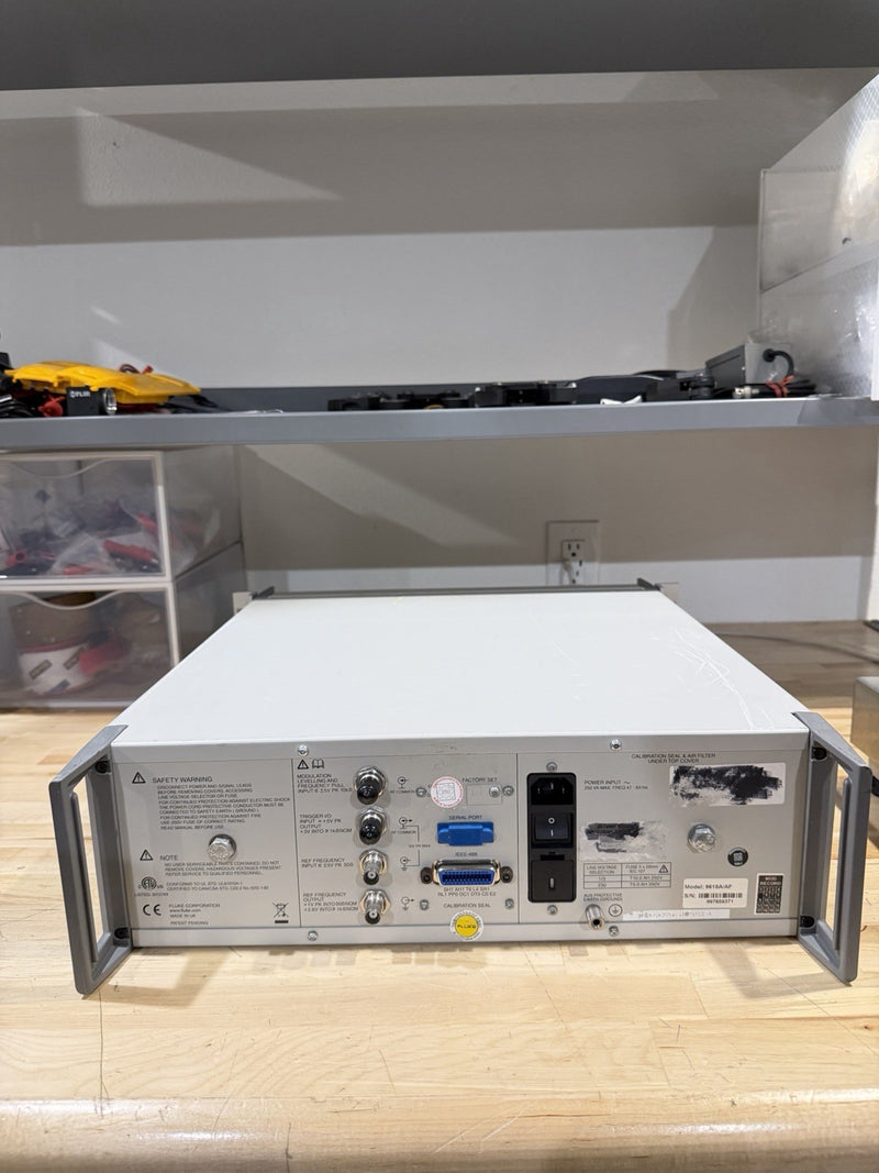 FLUKE 9610A/AF RF REFERENCE SOURCE - FREE SHIPPING (TESTED PASS ALL TESTS)