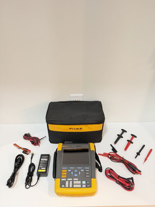 FLUKE 190-502 SCOPEMETER 2CH 500MHZ 5GS/S TESTED