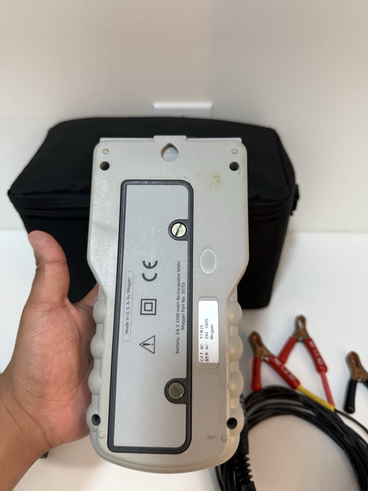 MEGGER TTR-25 SINGLE & THREE PHASE TRANSFORMER TURN-RATIO TEST