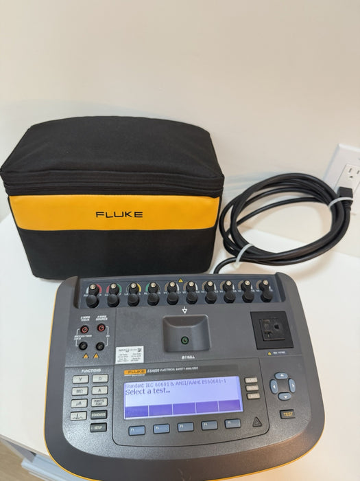 FLUKE ESA620 ELECTRICAL SAFETY ANALYZER CALIBRATED 2025