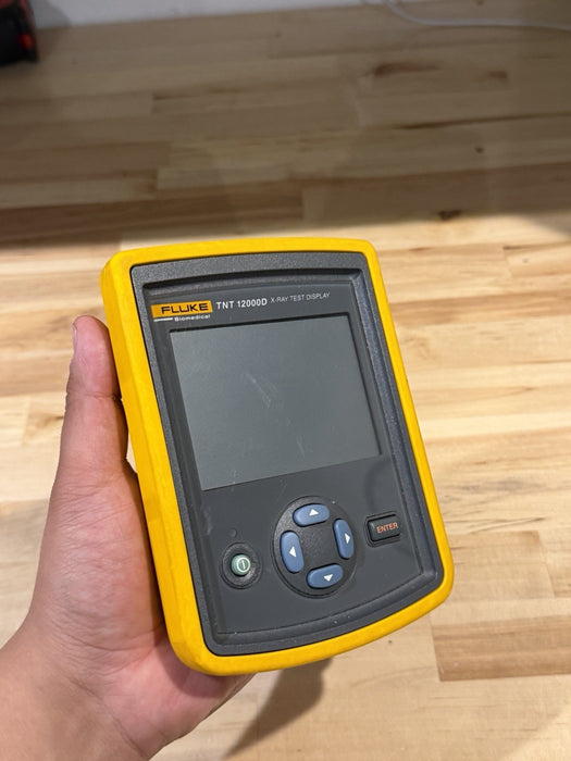 FLUKE BIOMEDICAL TNT 12000D TEST DISPLAY FOR PARTS