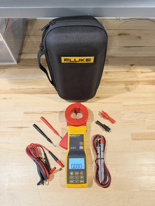 FLUKE 1630-2 FC EARTH GROUND CLAMP (TESTED) FREE SHIPPING
