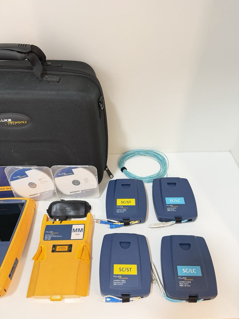 FLUKE NETWORKS VERSIV OFP-MM MULTIMODE OTDR MODULE KIT 850/1300 (TESTED)